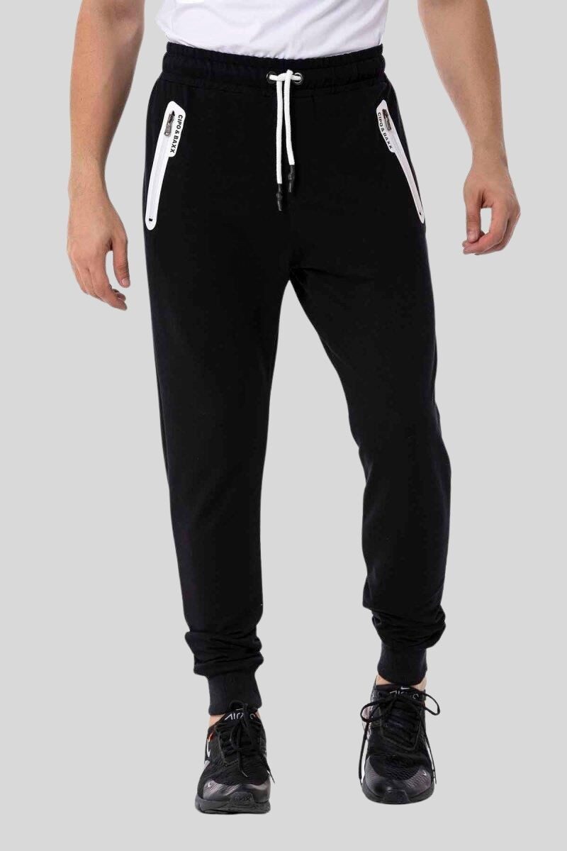 Cipo & Baxx Trainingsanzug HOMEWEAR (2-tlg), mit Allover-Musterung