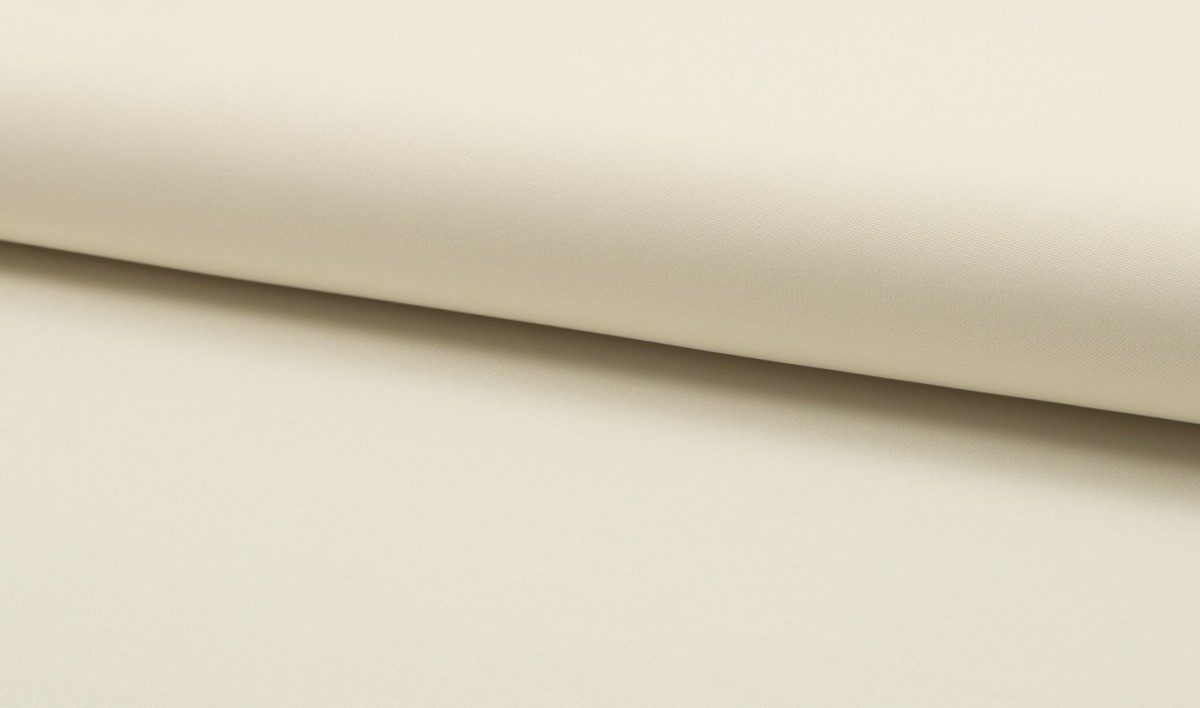 Stoff Kreativstoff Universalstoff Polyester Stretch creme 1,5m Breite