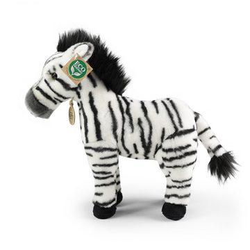 Teddys Rothenburg Kuscheltier Kuscheltier Zebra stehend schwarz/weiß 30 cm Plüschzebra