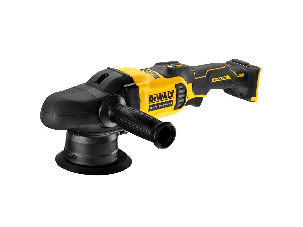 DeWalt Exzenter Poliermaschine 18 V, Basisv., 2000 min. U/min, 5500 max. U/min, Ø 125 mm, Klettfix-System, ohne Akku und Ladegerät