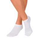 LASCANA ACTIVE Sneakersocken Damen Kurze, Niedrige Socken aus Baumwolle für Sneaker, ohne Frottee (Packung, 7-Paar, Gr. 35-38 bis 39-42) in Piqué-Optik, Mittelfußgummi für optimaler Halt
