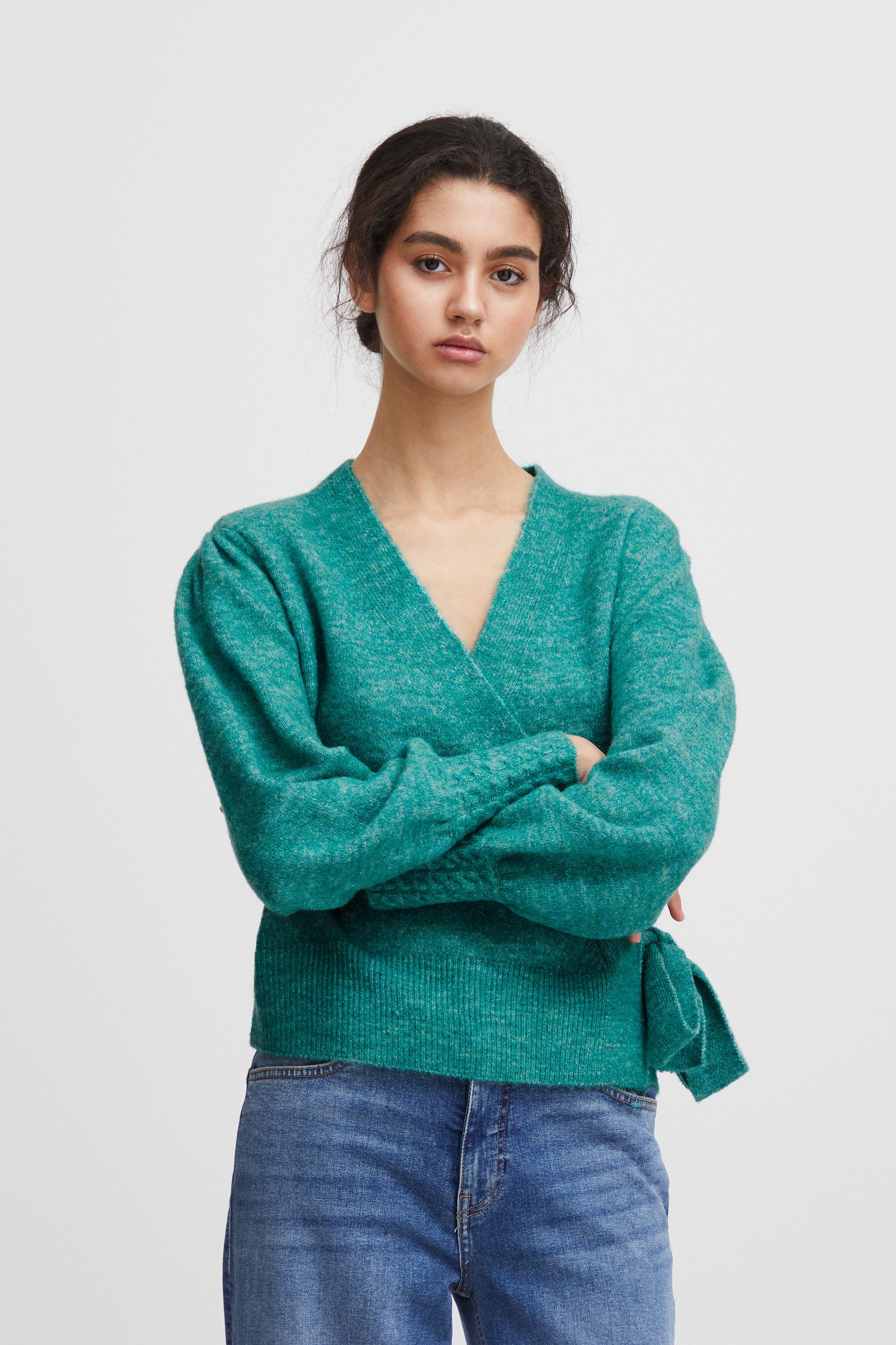 Ichi Strickpullover Strickjacke