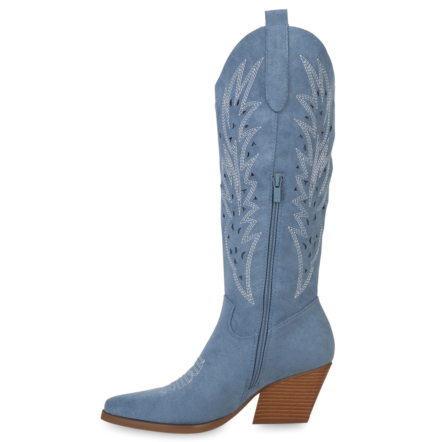 VAN HILL 840056 Cowboystiefel Bequeme Schuhe günstig online kaufen