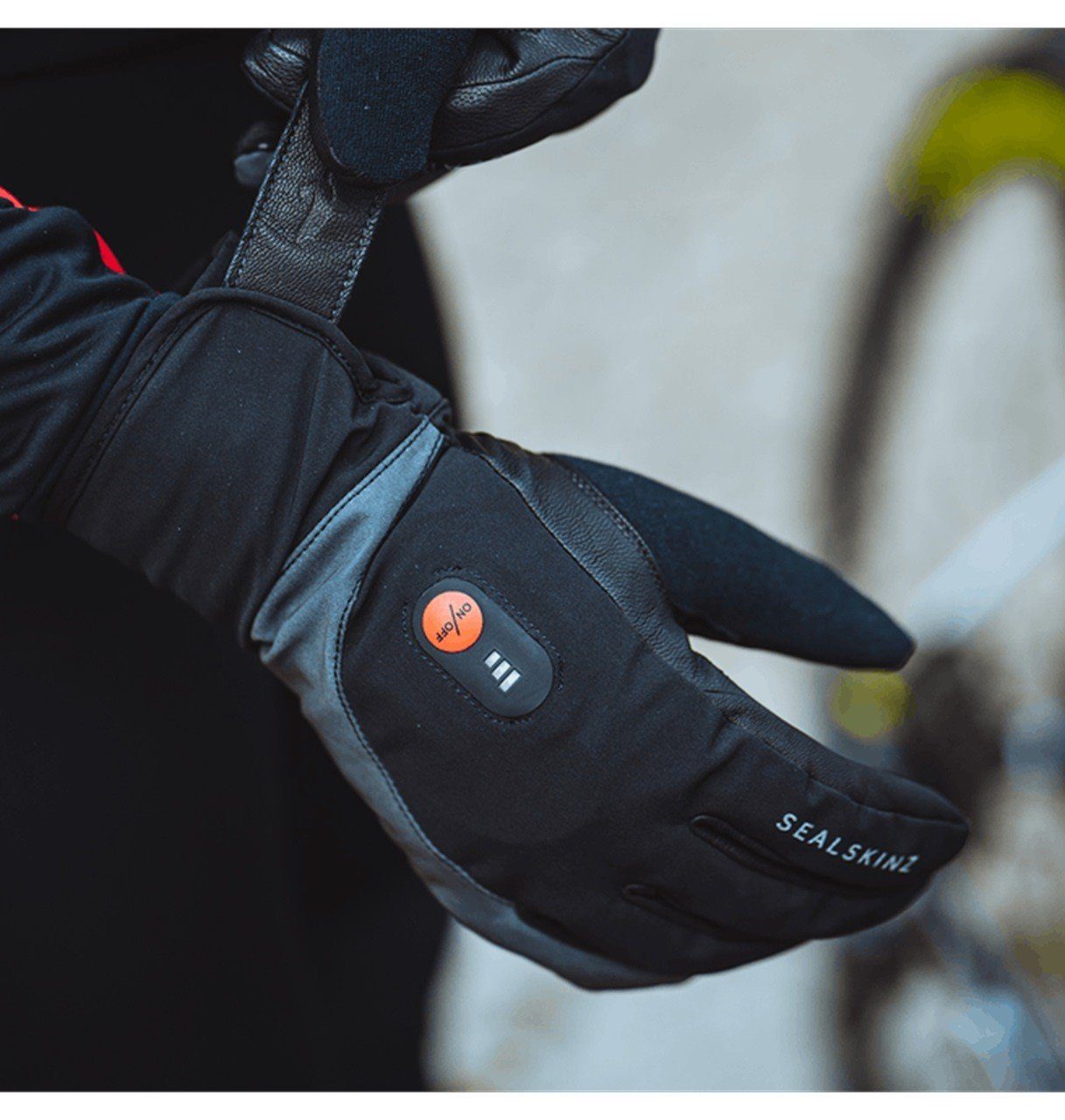 Sealskinz Glove Heated Waterproof Cycle Multisporthandschuhe