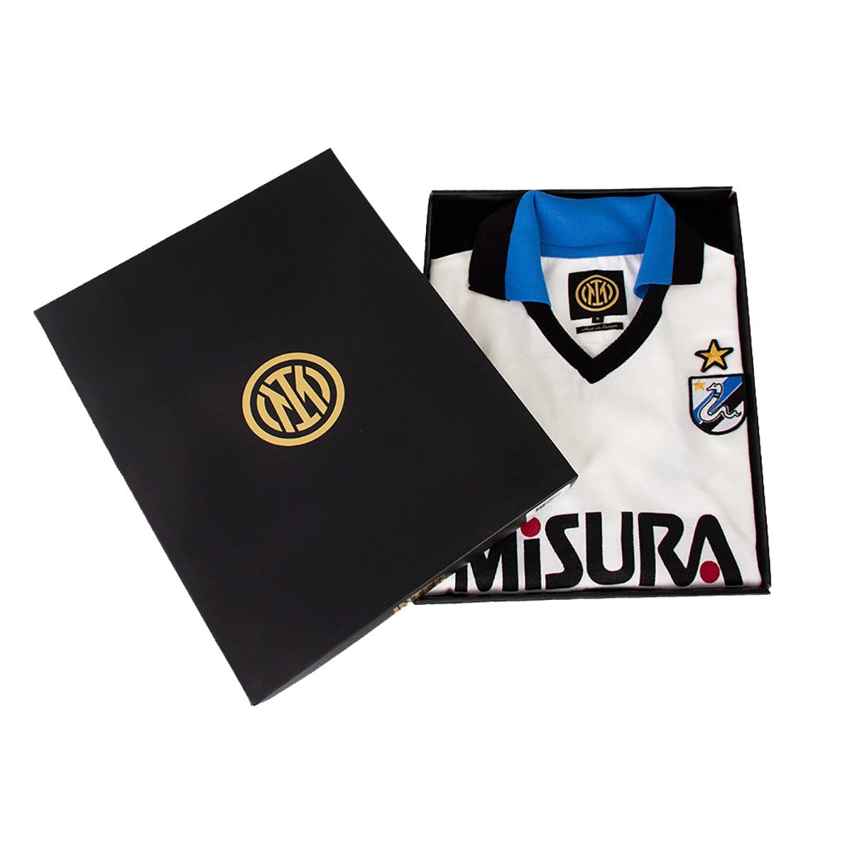 COPA Fußballtrikot COPA Retro Trikot Inter Mailand Auswärtstrikot 1986/87 white (Packung)