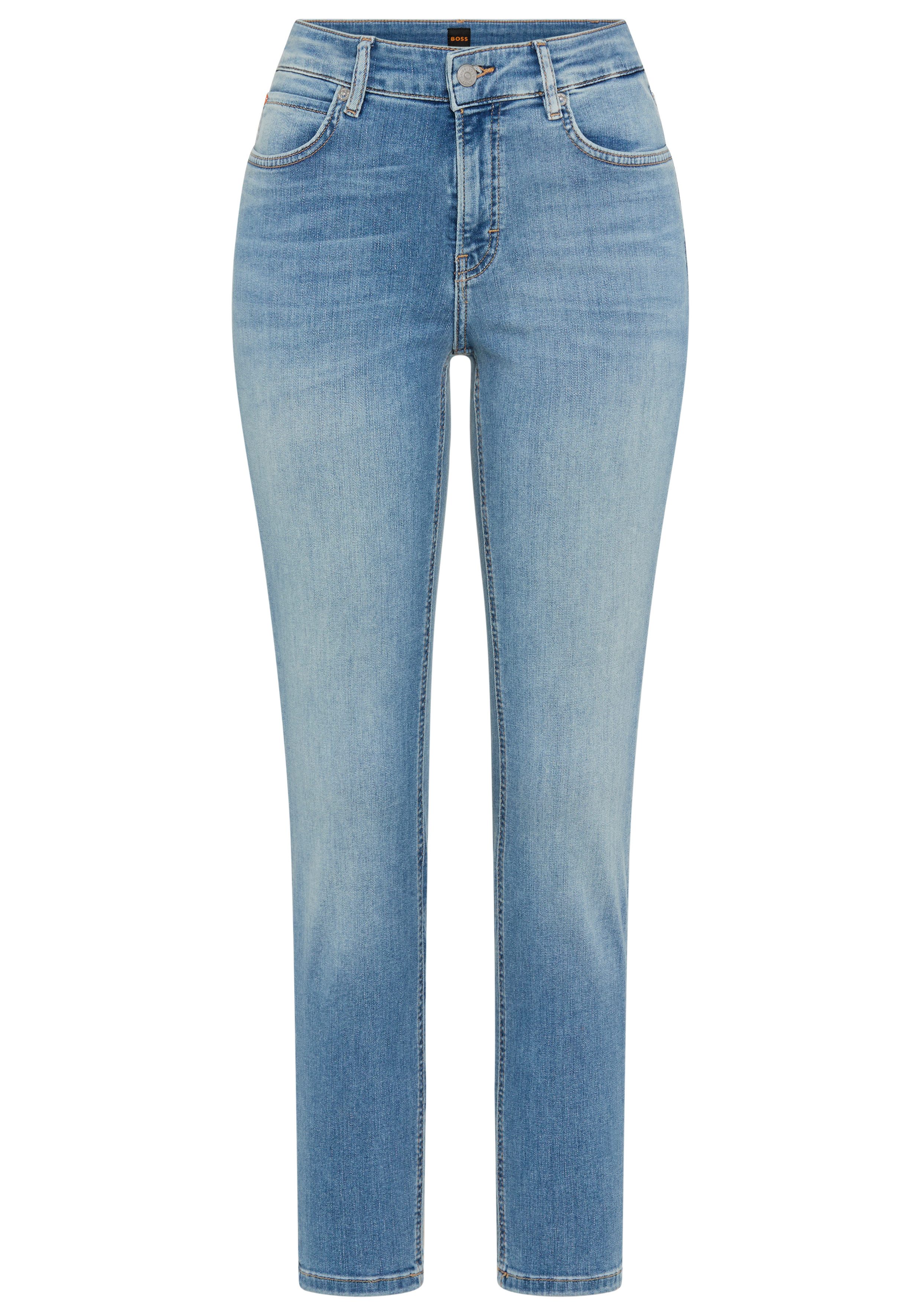 BOSS ORANGE Slim-fit-Jeans JACKIE MR 11.0 Premium Damenmode im 5-Pocket-Sti günstig online kaufen