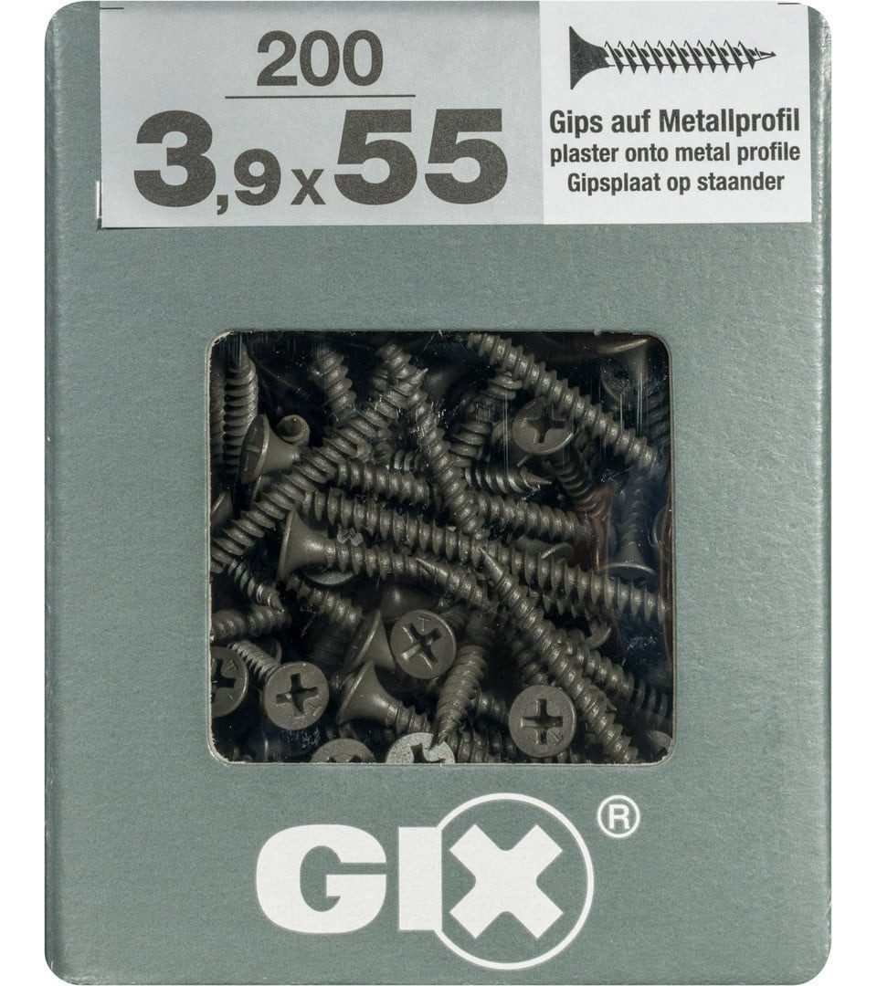 SPAX Trockenbauschrauber Spax Schnellbauschrauben 3.9 x 55 mm PH 2
