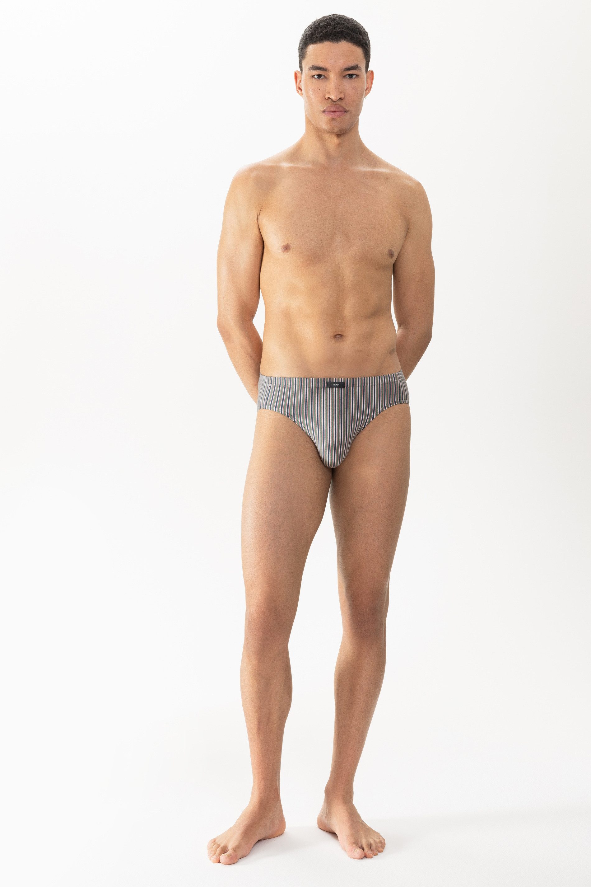 Jazz-Pants Slips Herren Serie Green Stripes Minimal-Print