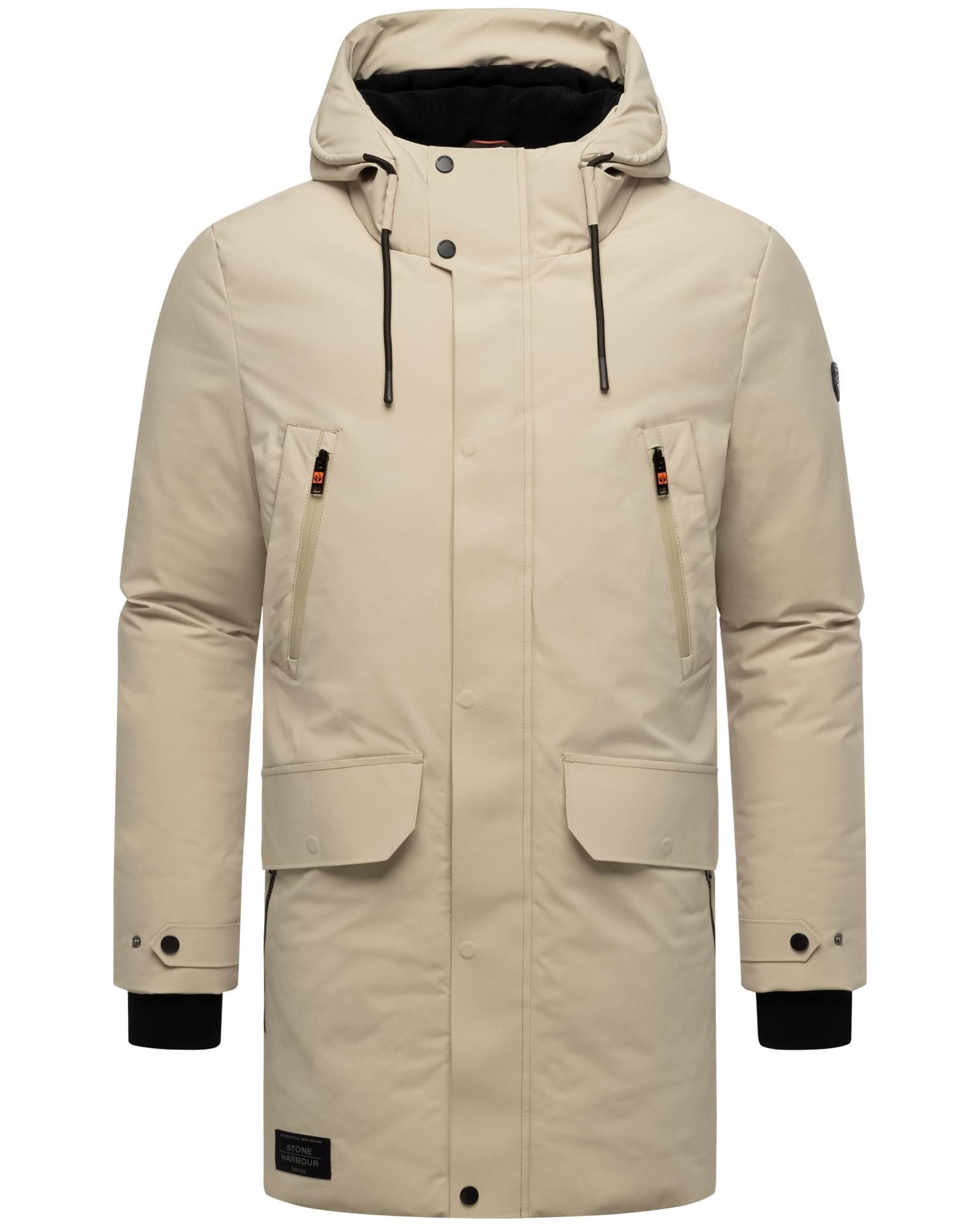 Stone Harbour Wintermantel Kitraan XX Langer Herren Winterparka mit zahlrei günstig online kaufen