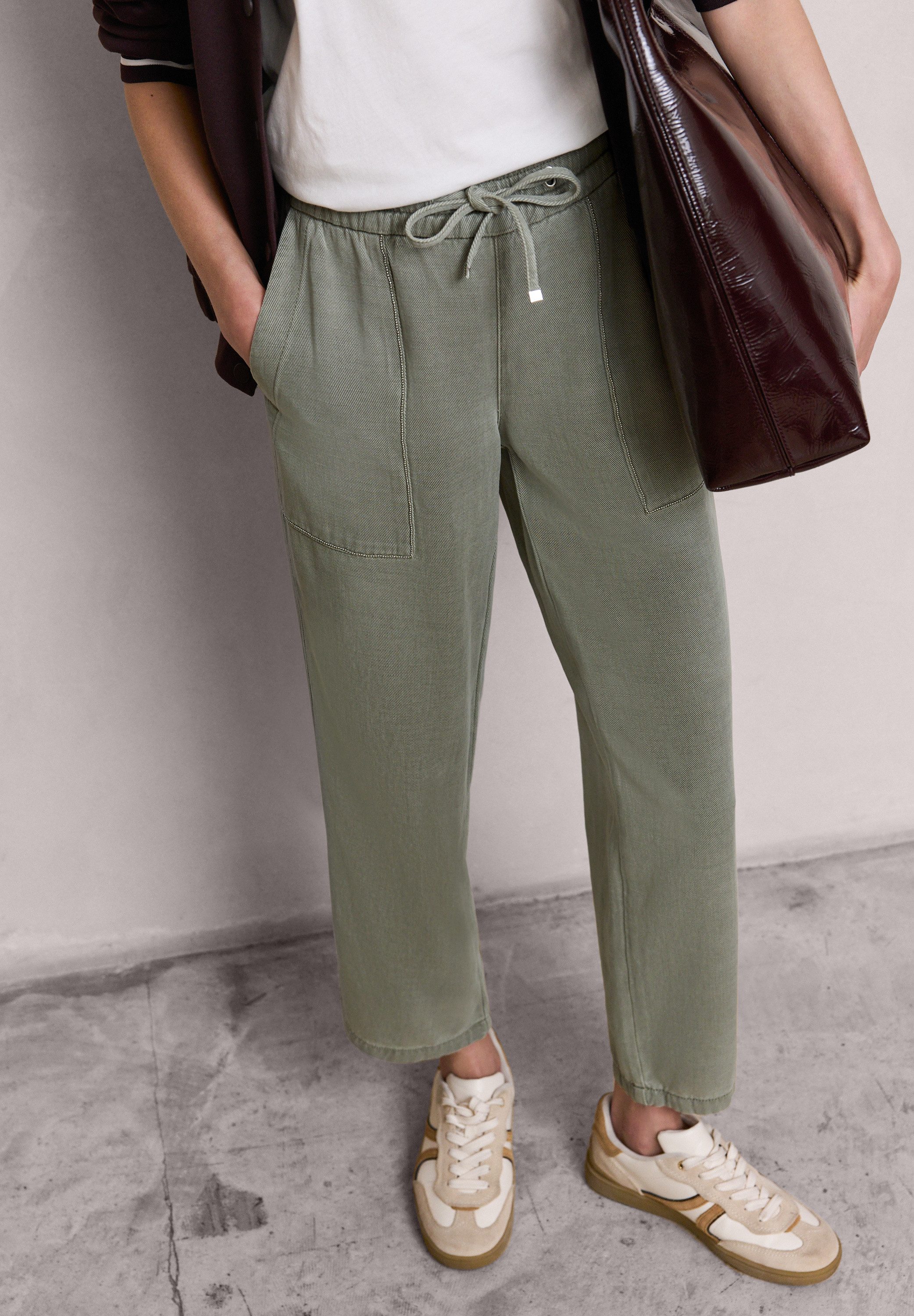 STREET ONE STUDIO Sweathose Middle Waist günstig online kaufen