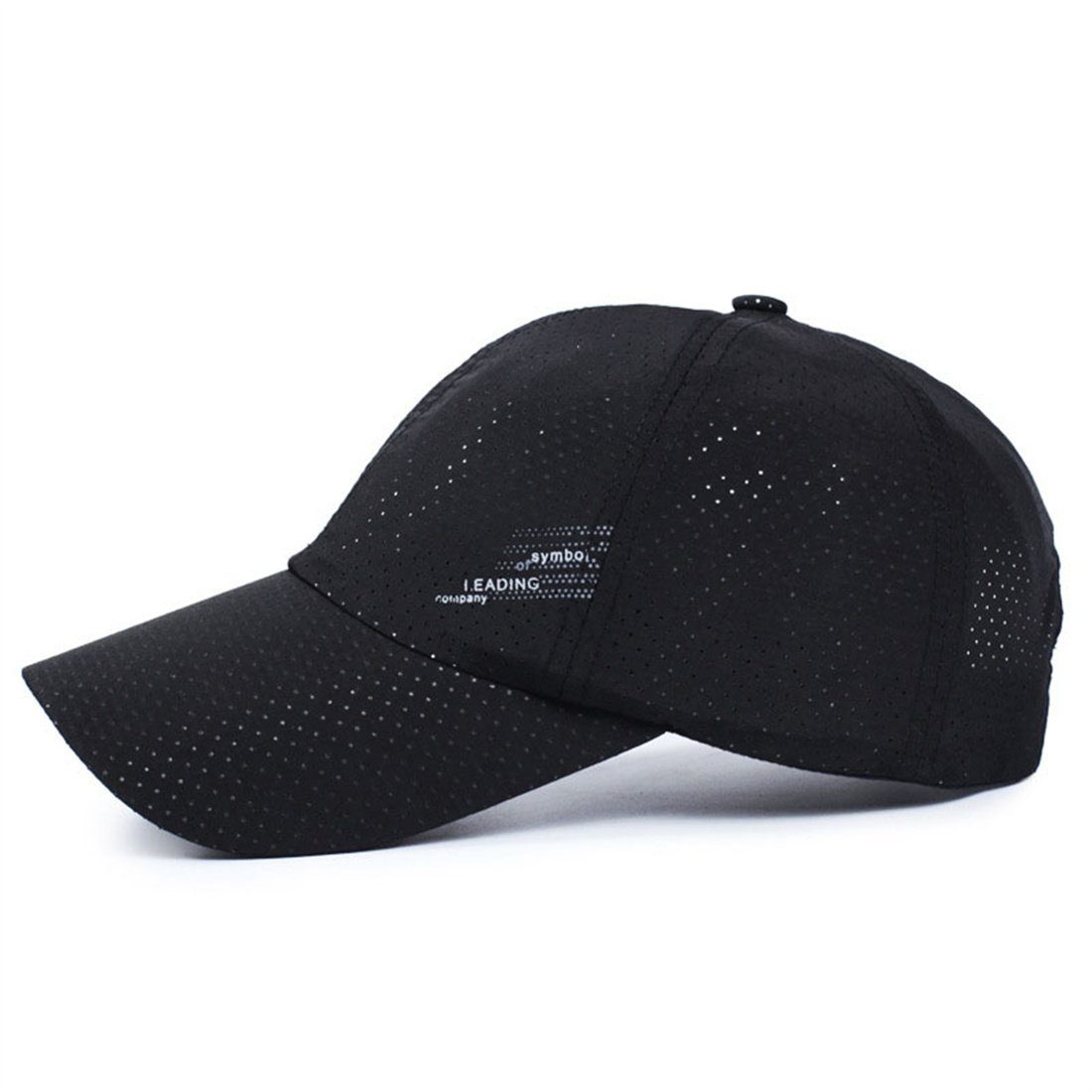 Schwarz Cap Sommer-Skelett-Baseballmütze Herren-Baseballmütze, Sonnenhut Baseball DÖRÖY