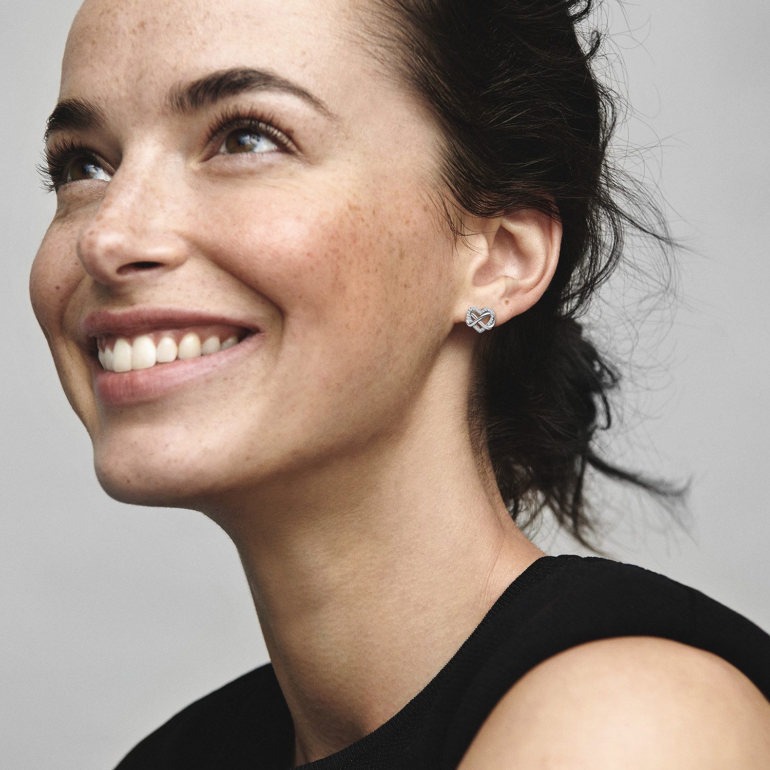 Pandora Paar Ohrstecker Funkelndes Unendlichkeits-Silber günstig online kaufen