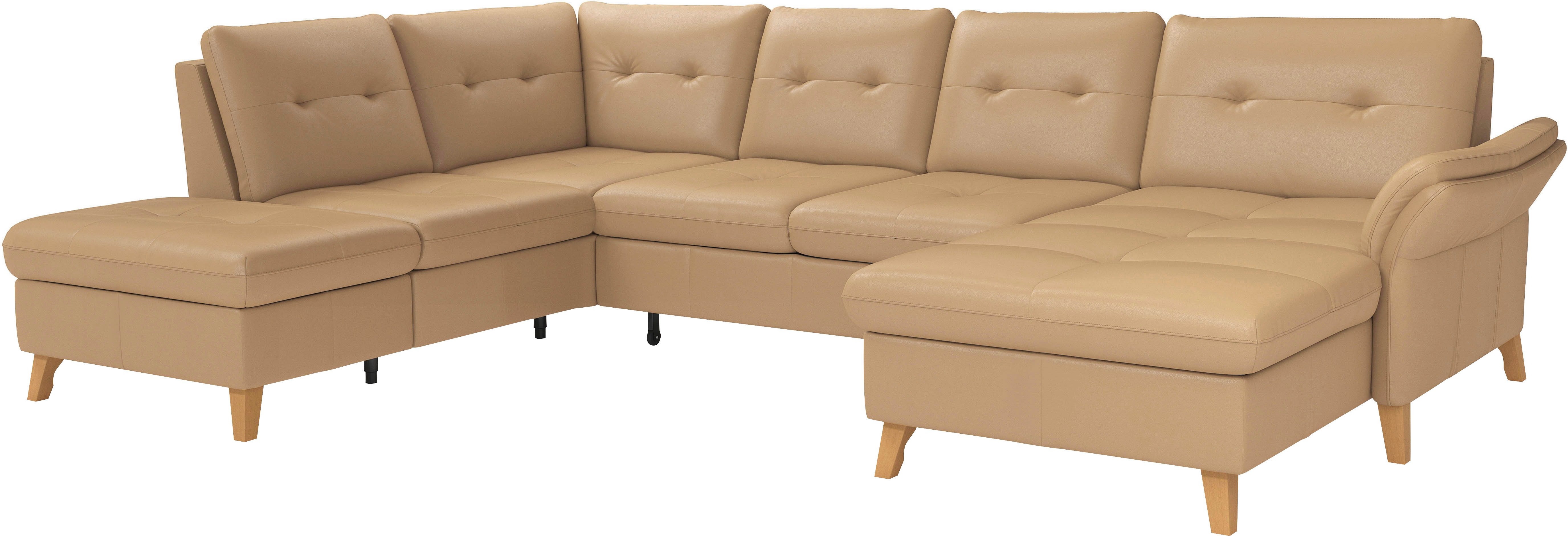 sit&more Wohnlandschaft Göteborg, inkl. Sitztiefenverstellung, wahlweise mit Bettfunktion & Bettkasten