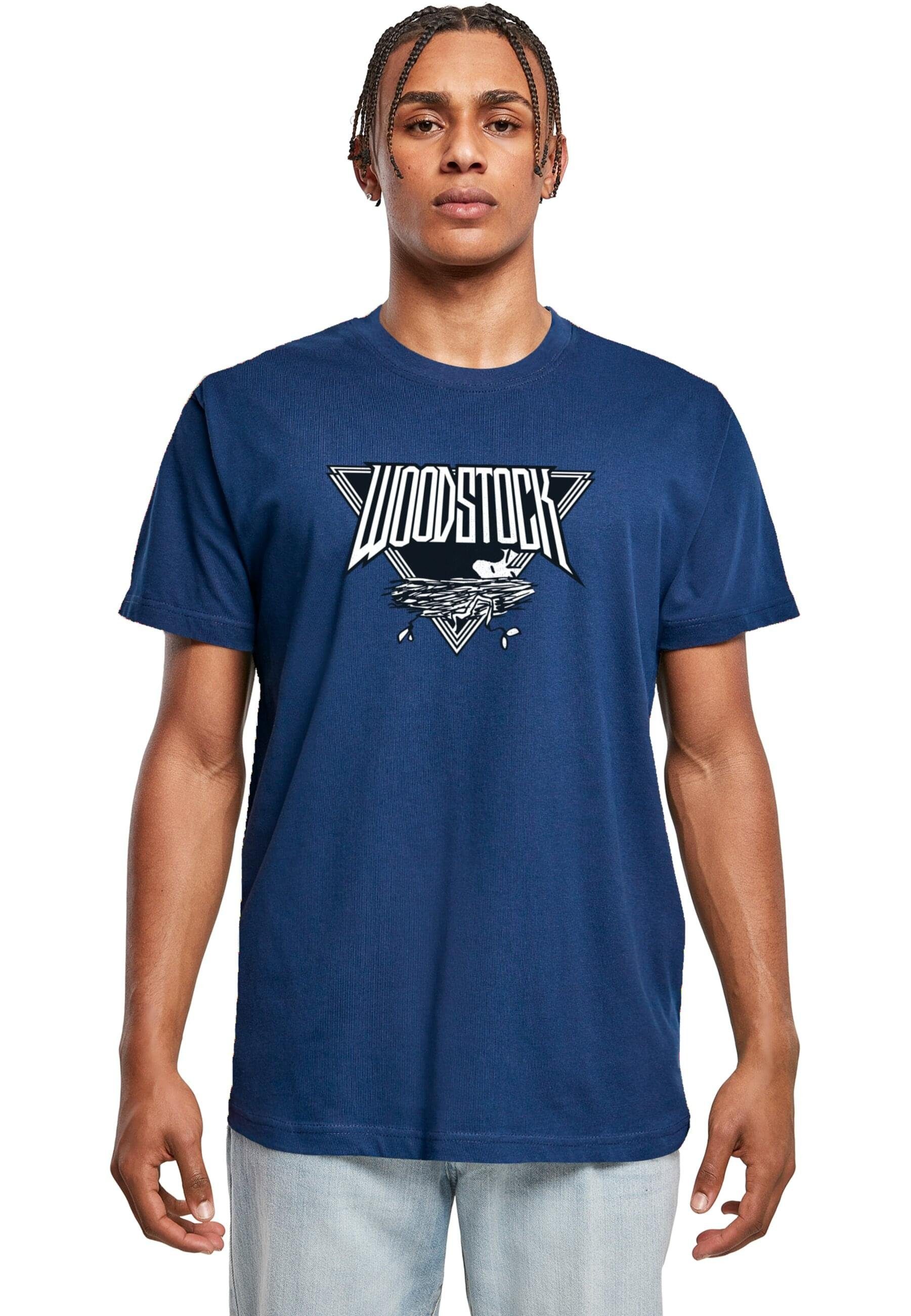 Merchcode T-Shirt Herren Peanuts - Woodstock T-Shirt Round Neck (1-tlg) lightnavy | T-Shirts