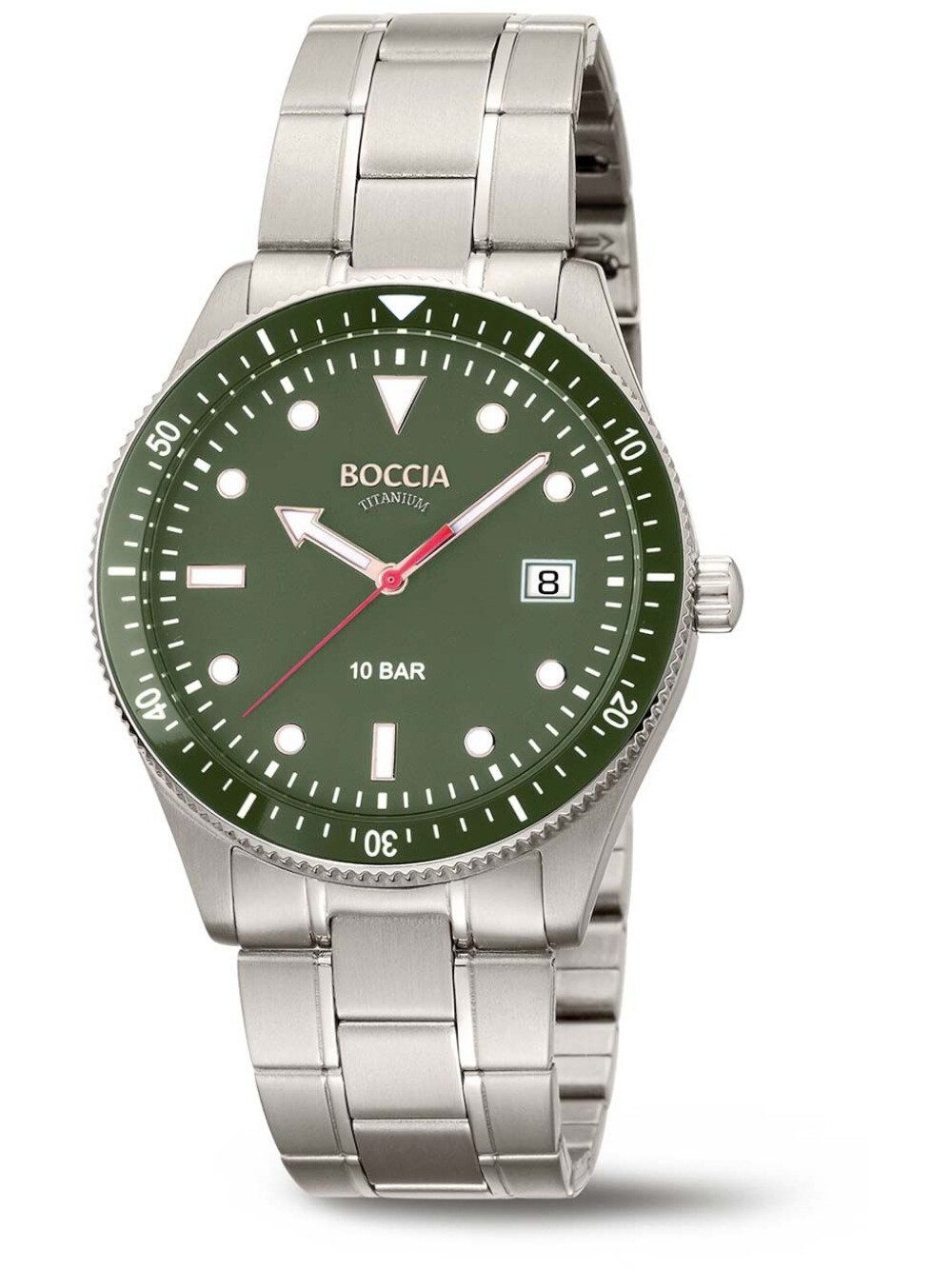 Quarzuhr Boccia 3664-05 Herrenuhr Titanium 39mm 10ATM Boccia 3664-05 Herrenuhr Titanium 39mm 10ATM