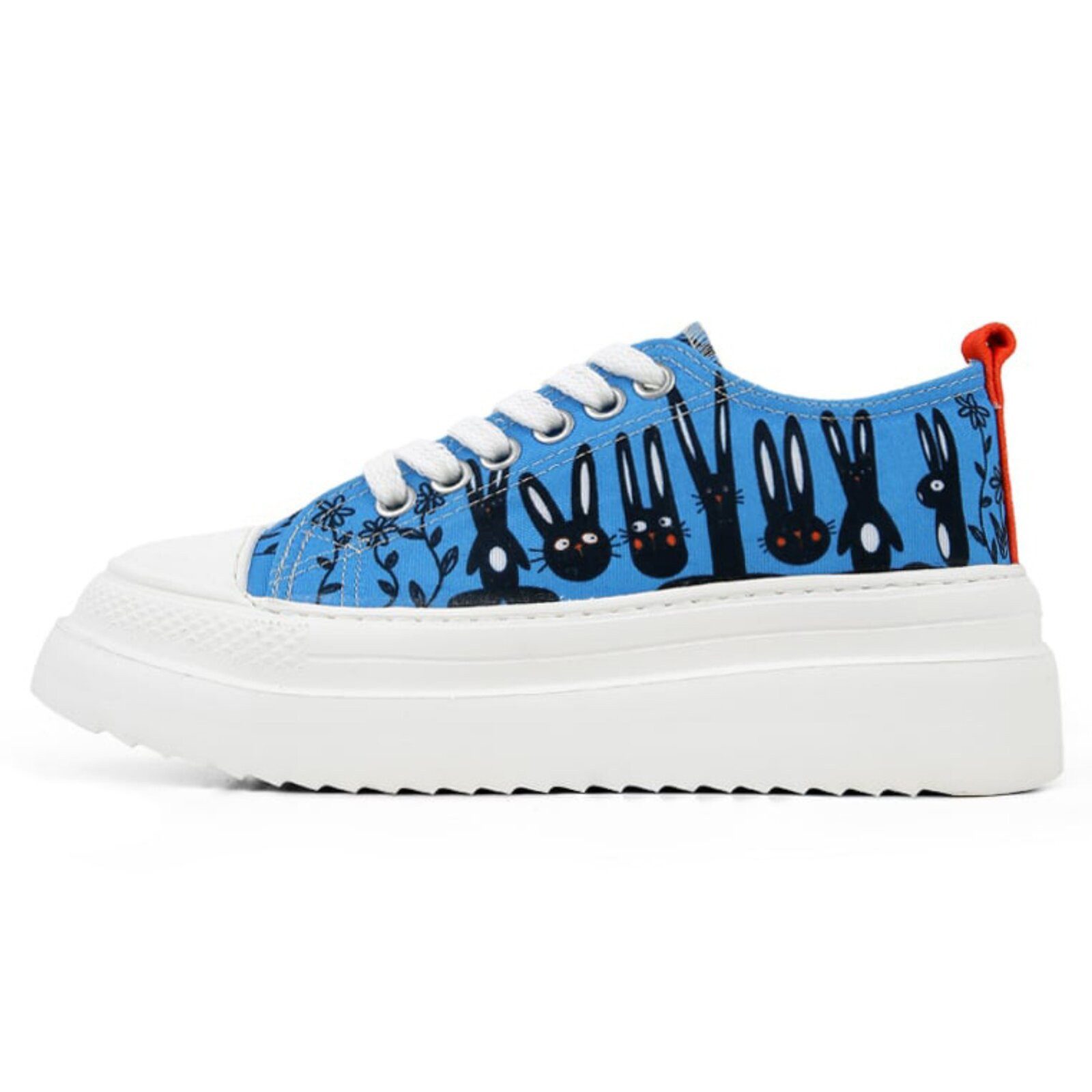 DOGO Freya Low-Top Sneaker Line Of Rabbits Damen Sneaker Sneaker Handgefert günstig online kaufen