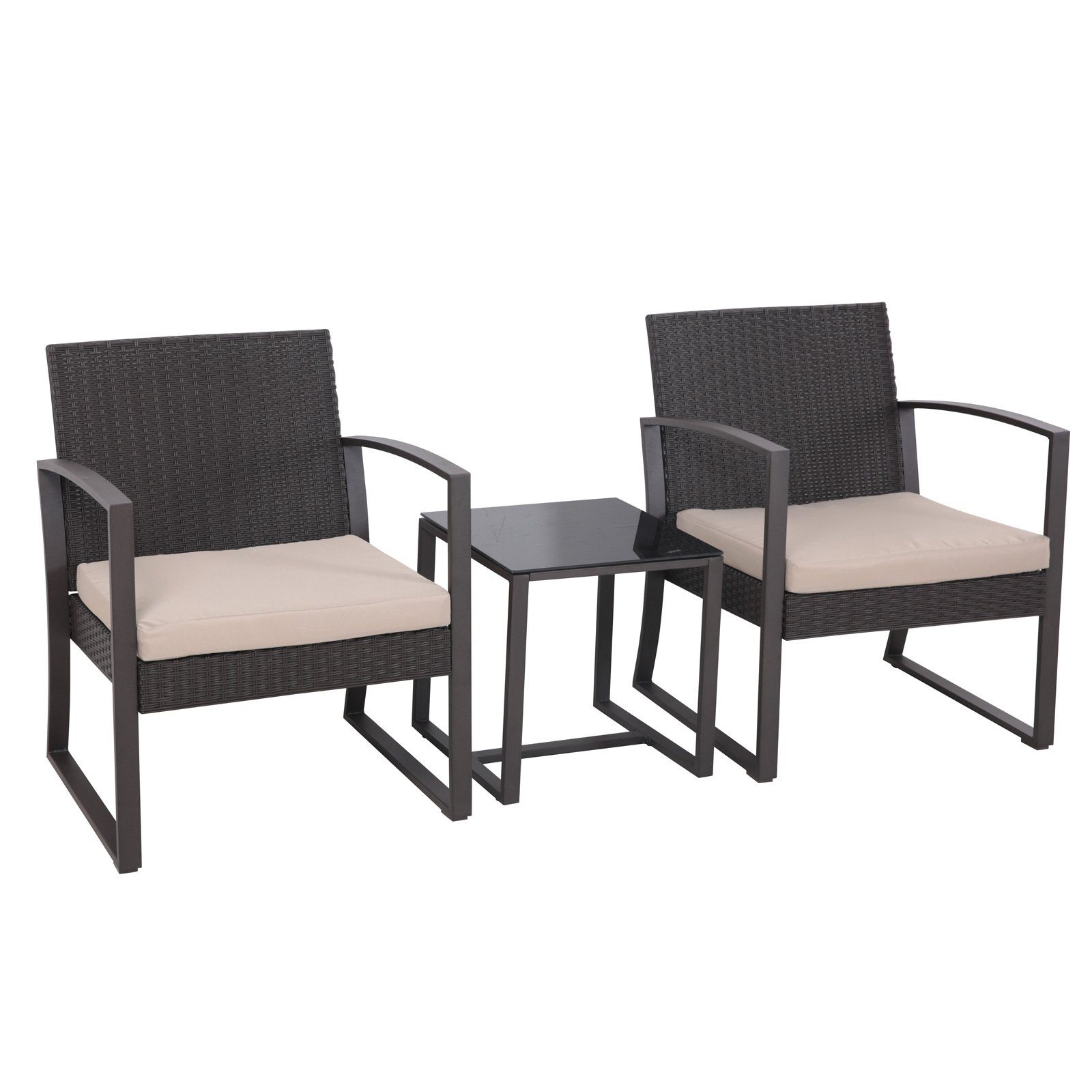 SVITA Sitzgruppe LOIS, (Set, 3-tlg., Sitzgruppe günstig online kaufen