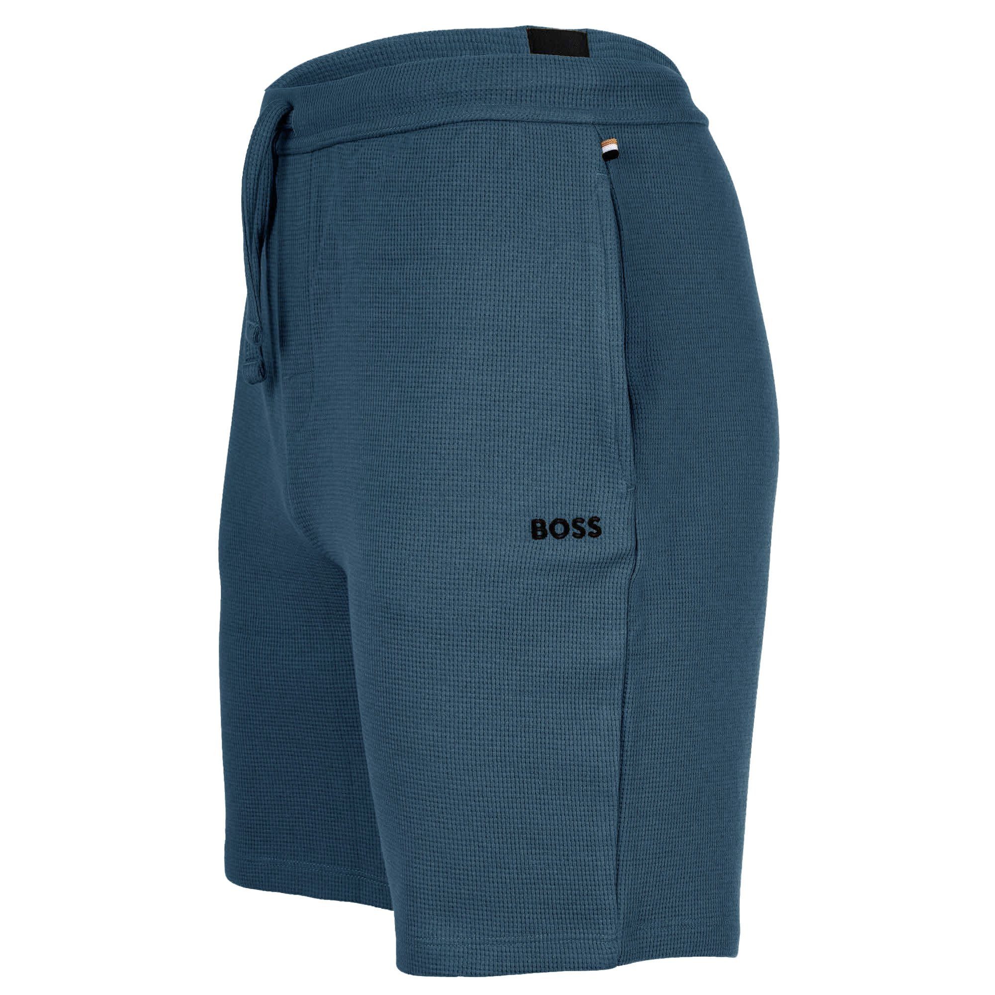 BOSS Sweatshorts Herren Shorts Baumwolle Waffle günstig online kaufen