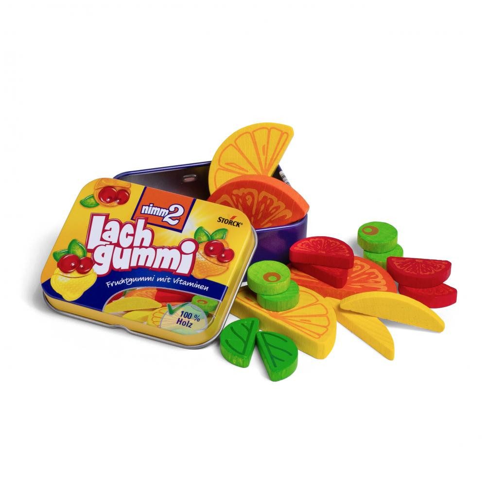 Erzi® Spiellebensmittel nimm2 Lachgummi in der Dose, (Set, 16-tlg., 1), Made in Germany