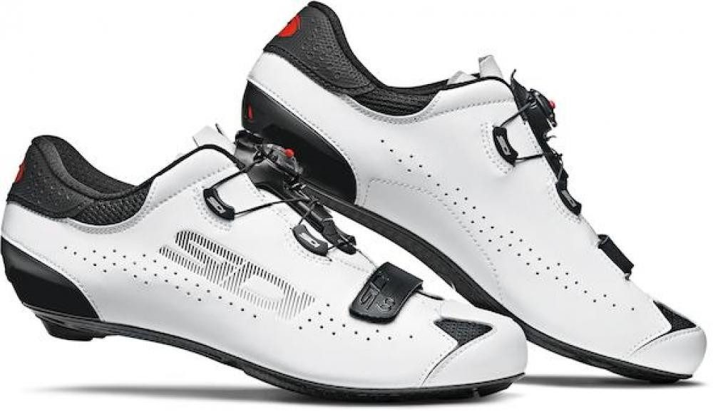 Sidi Sidi ROAD Sixty black/white 42.5 schwarz/weiß - ultraleichter Rennrads Fahrradschuh