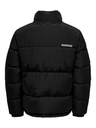 ONSMELVIN SONS LIFE LF & Steppjacke VD Black PUFFER OTW ONLY JACKET