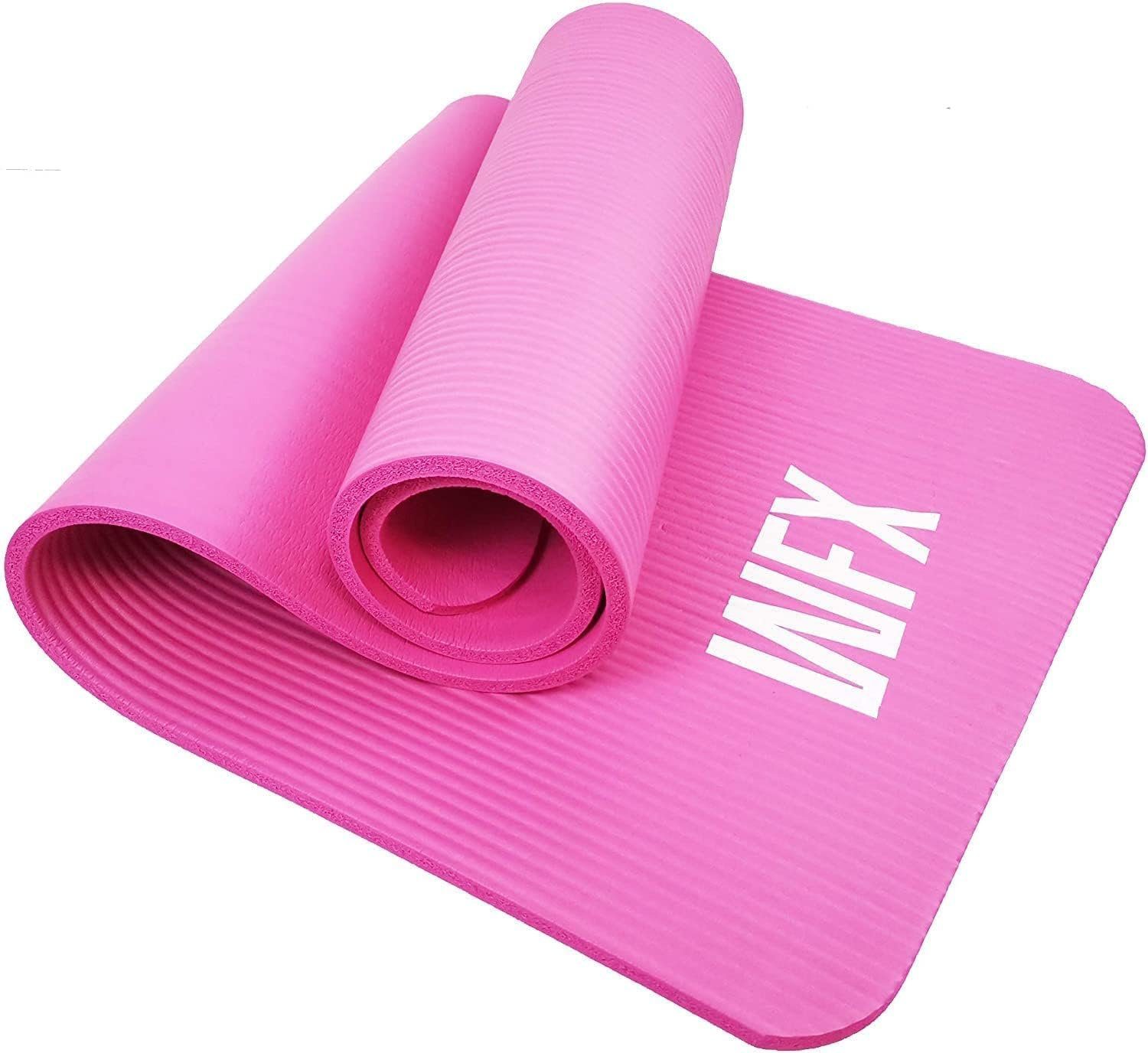 DoYourFitness Yogamatte Yamuna, Fitnessmatte 183x61x1,5cm Pink Gymnastik Pilates