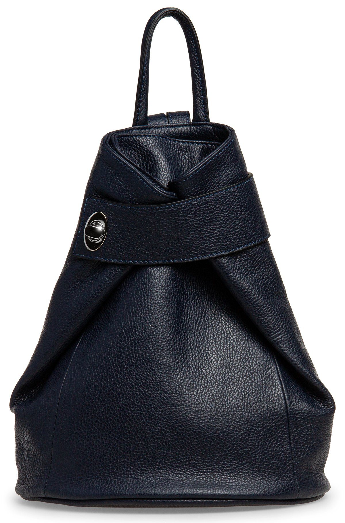 Caspar Cityrucksack Großer Damen Rucksack aus Leder - CLASSIC LINE - Modell No.790