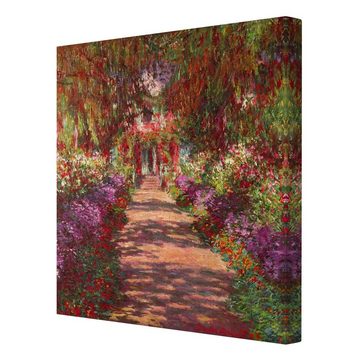 Bilderdepot24 Leinwandbild Kunstdruck Claude Monet Giverny bunt Bild auf Leinwand Groß XXL, Bild auf Leinwand; Leinwanddruck in vielen Größen