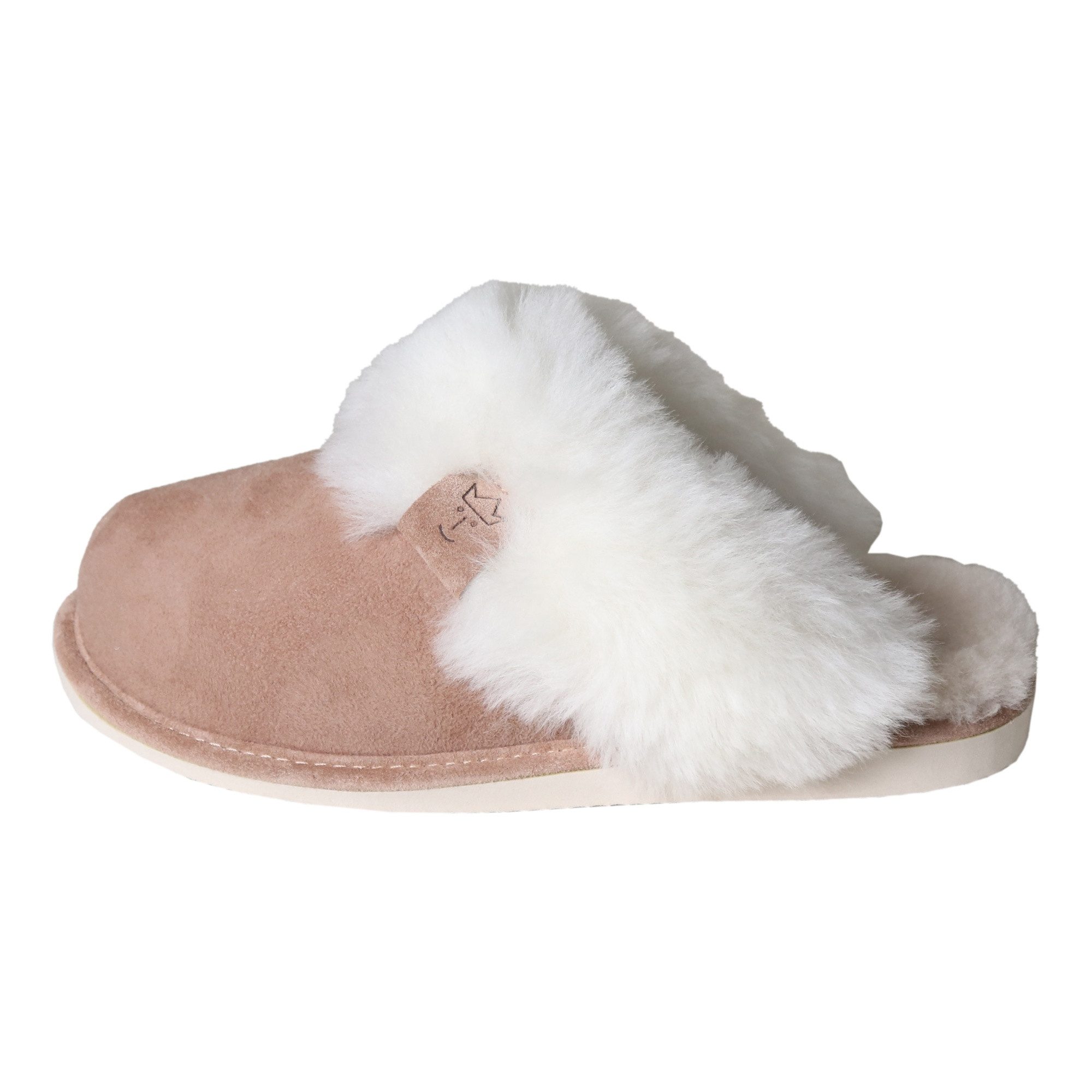 Kaiser Damen Pantolette Frida Lammfell Hausschuh