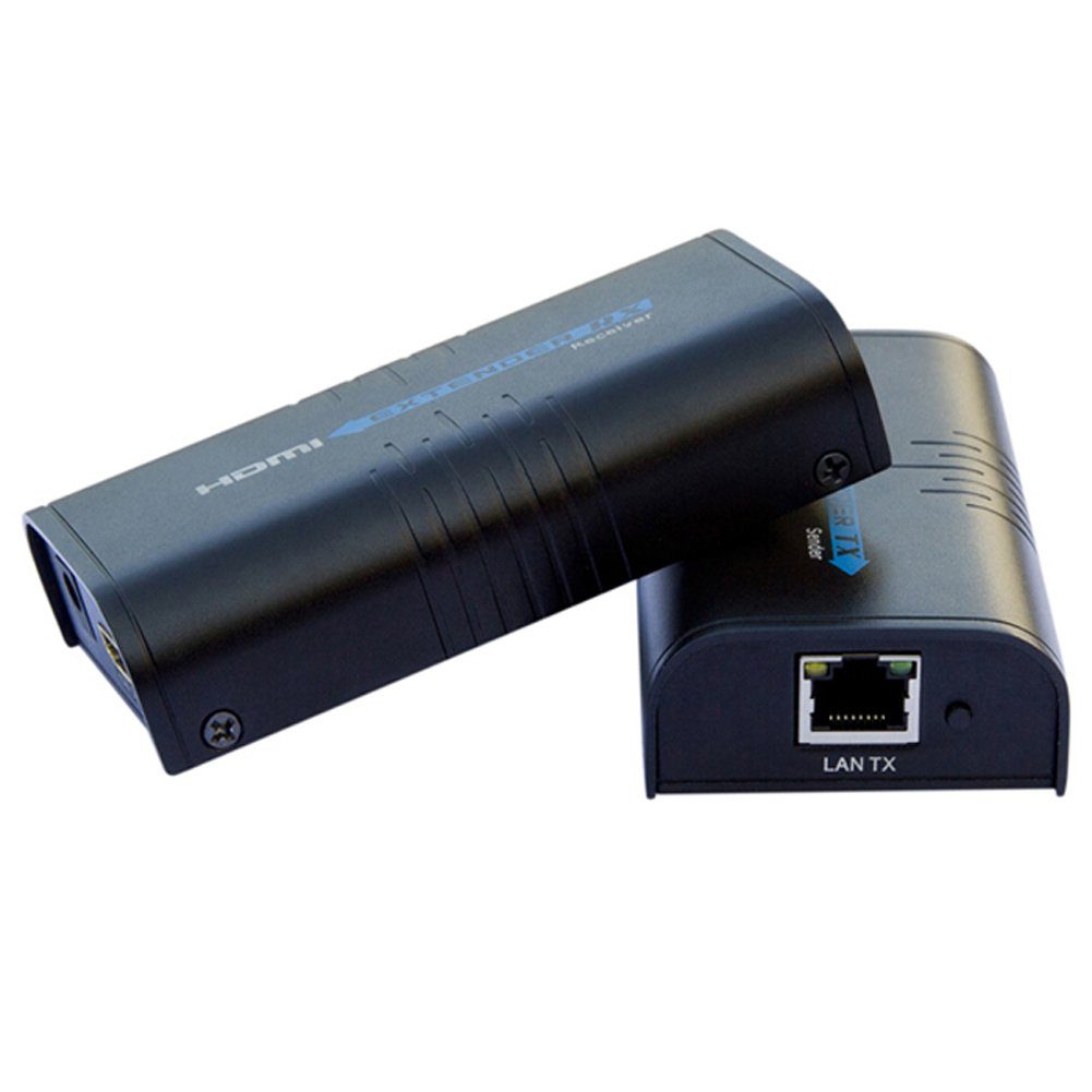 Bolwins A10D HDMI Extender Erweiterung LAN CAT6 RJ45 Netzwerk Kabel Verstärker Verstärker (Anzahl Kanäle: 1, 5 W, Videoübertragung)