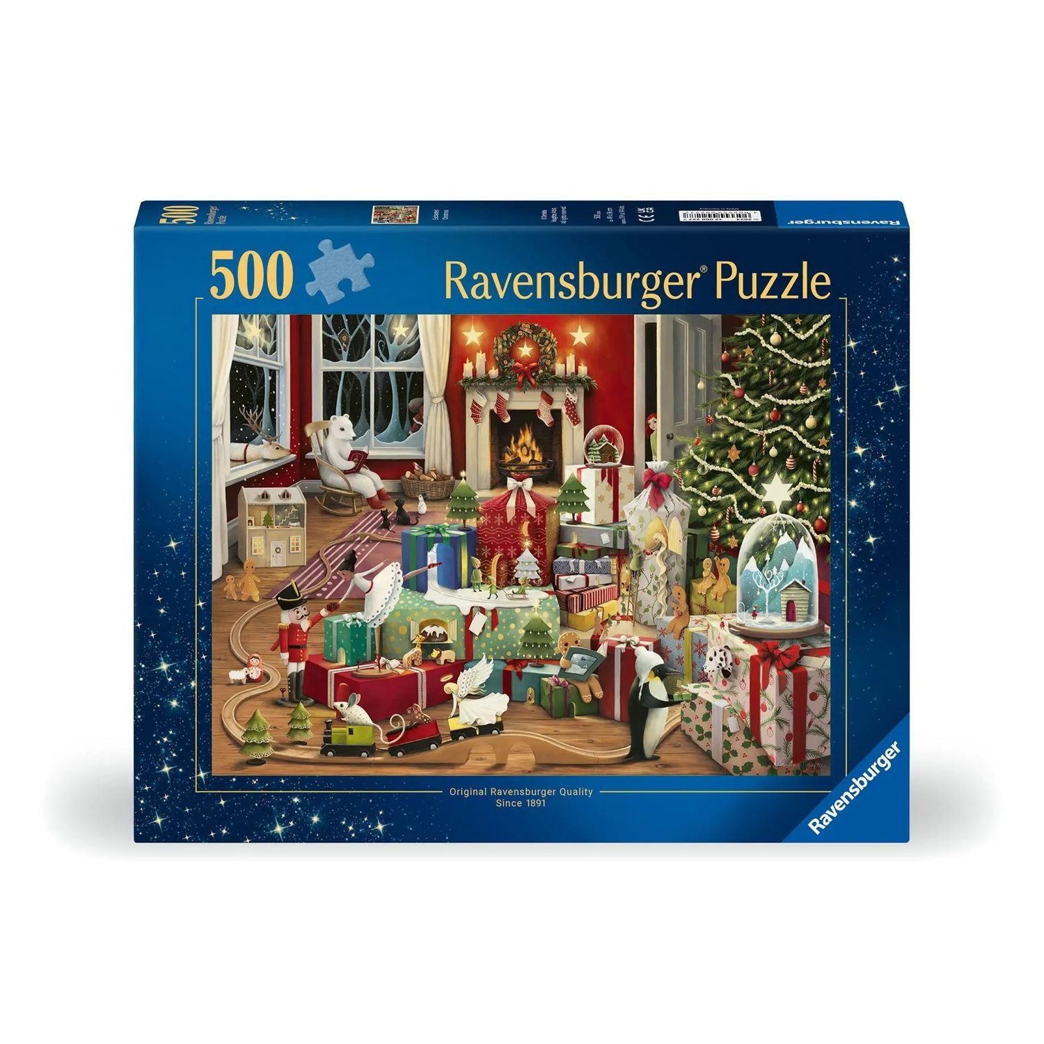 Ravensburger Puzzle Erwachsenenpuzzle 500 Teile - Weihnachtszeit, 500 Puzzleteile
