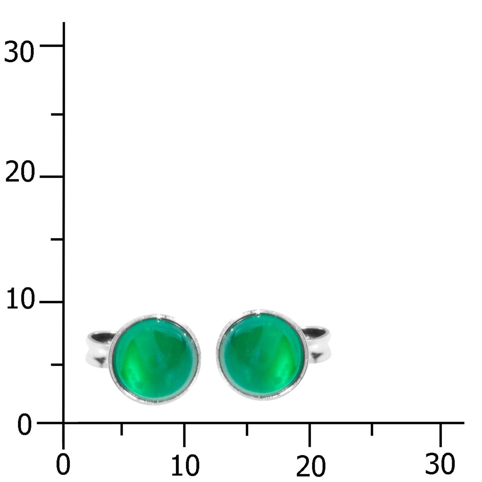 OSTSEE-SCHMUCK Paar Ohrstecker Ostsee-Schmuck Ohrstecker Classic 6 mm Ohrstecker Classic 6 mm (2-tlg)