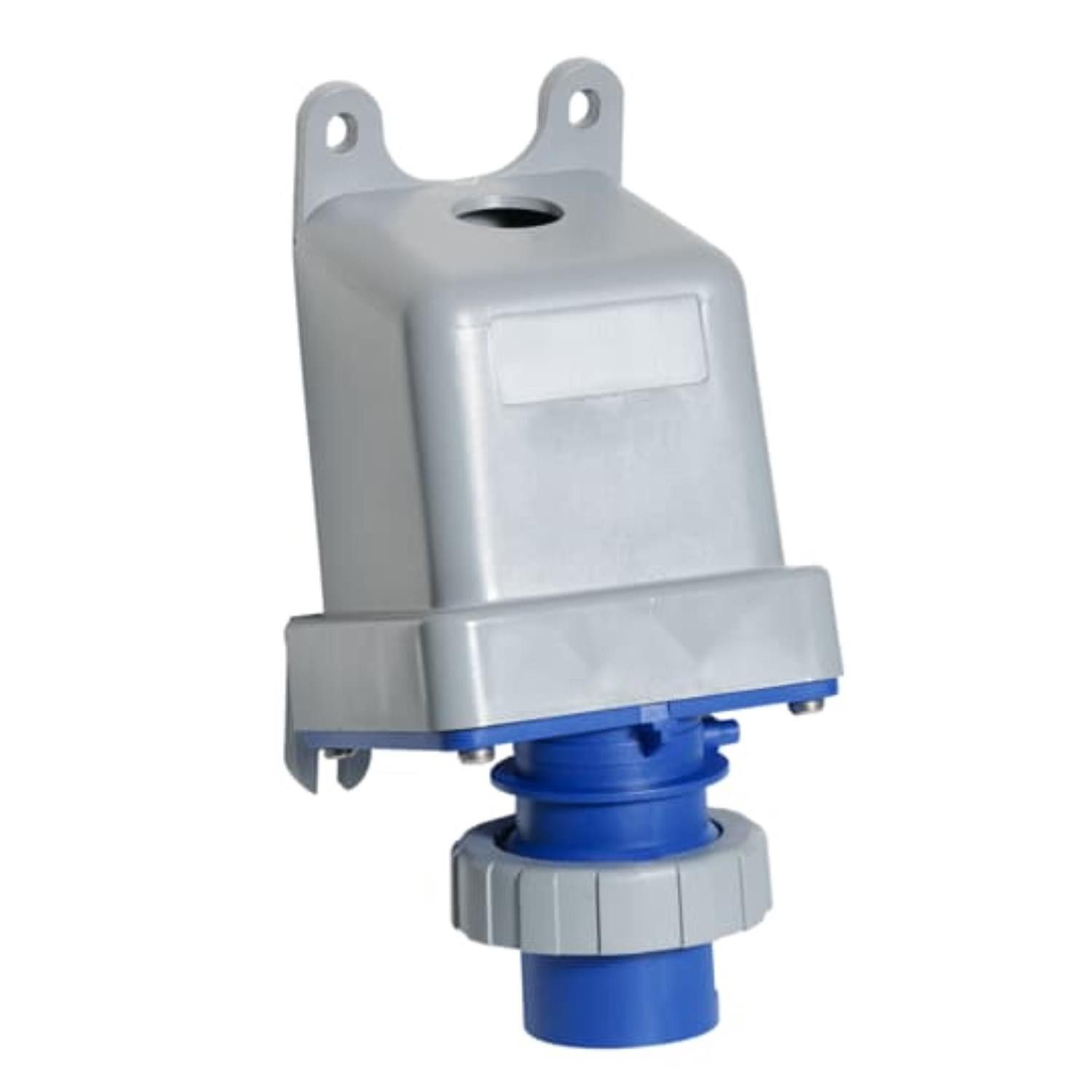 Amphenol CEE-Stecker Titel:16 Ampere CEE Wandsteckverbinder 3-polig (2P+PE) Stift, Kodieru, (CEE Stromverteiler)
