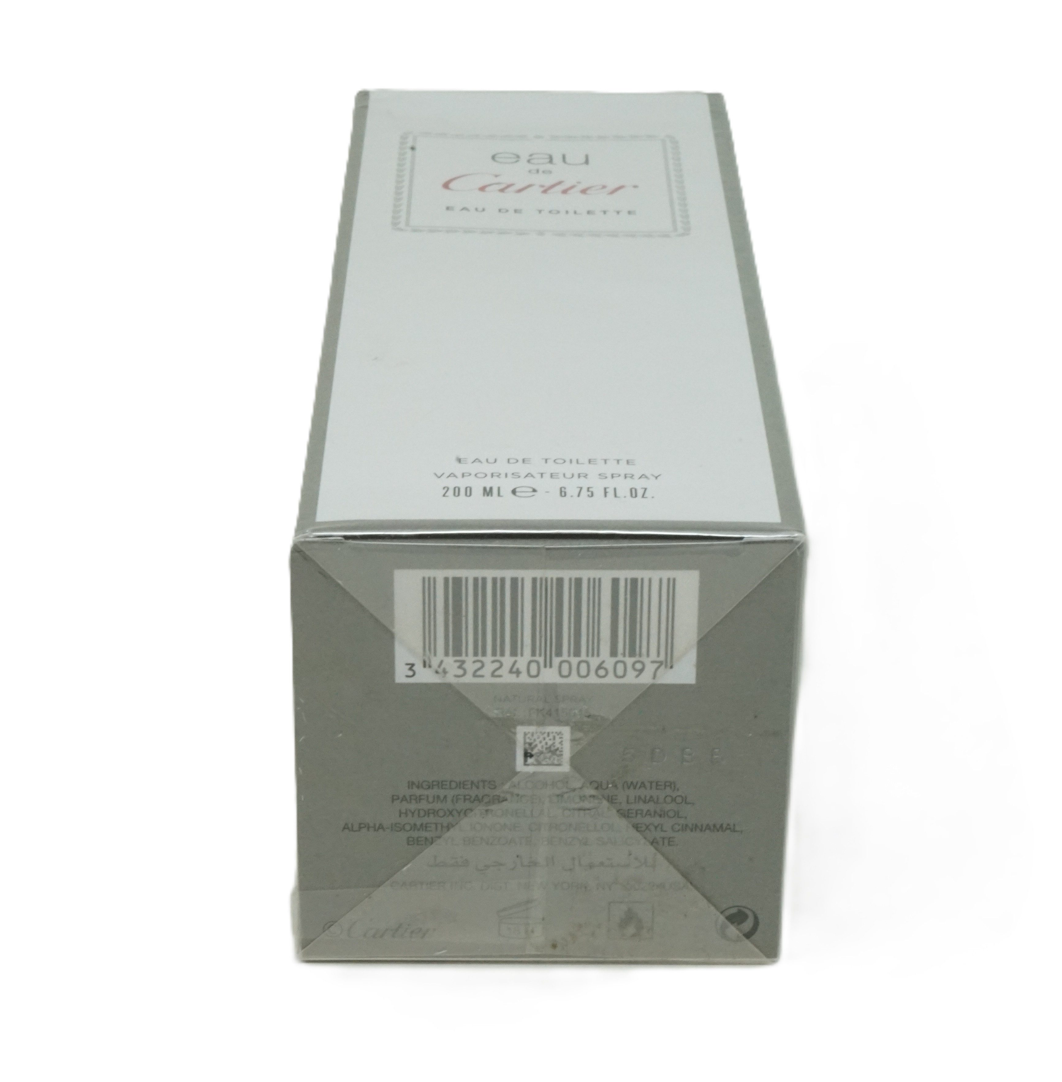 Cartier Eau de Toilette Cartier Eau de Cartier Eau de toilette Spray 200 ml