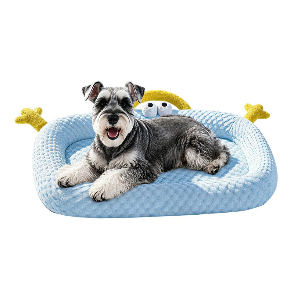 Bwecuy Hundematte Kühlmatte für Hunde Selbst Kühlende Hundematte Sommer, Kühlkissen hundematte für Zuhause Unterwegs oder im Auto