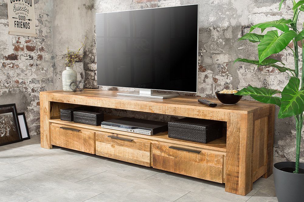 Sitheim-Europe Lowboard Woodridge Massives TV-Board 170cm günstig online kaufen