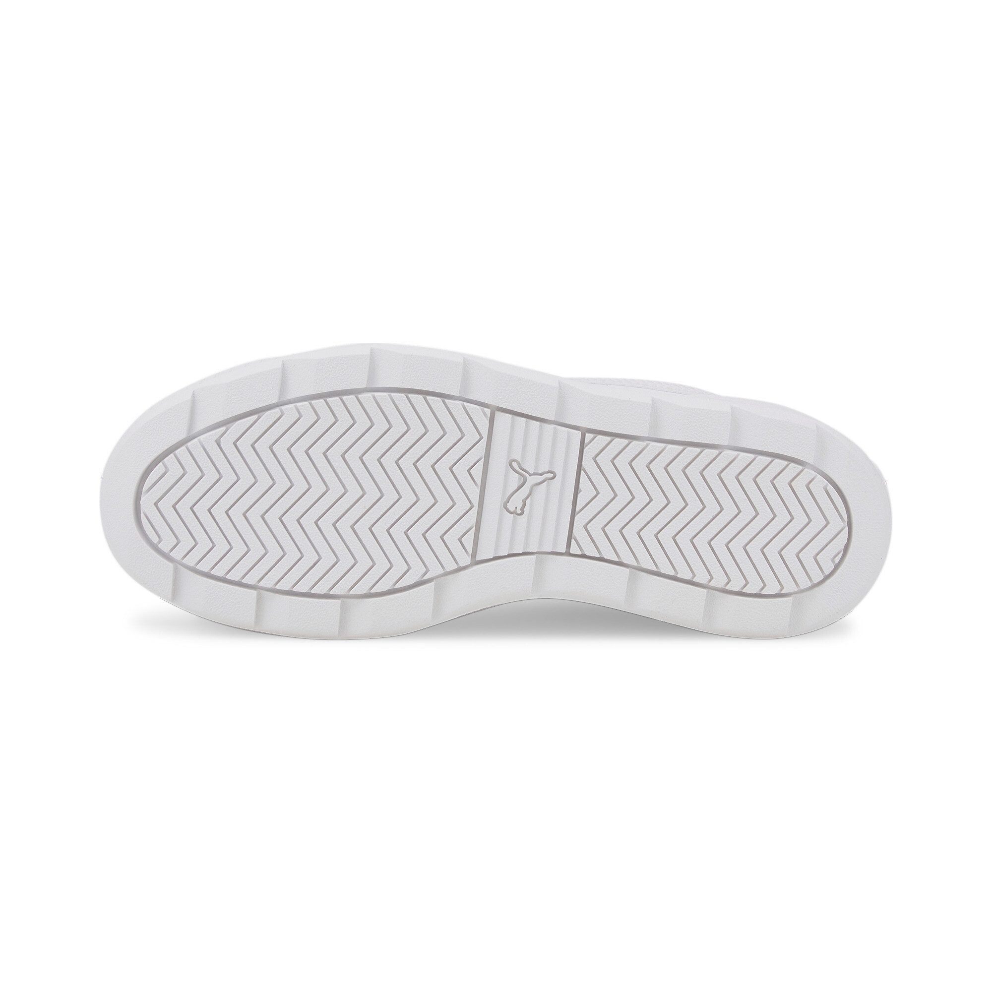 PUMA KARMEN L Sneaker mit Schnürverschluss, mit SOFTFOAM+ Dämpfungstechnologie, aus Leder