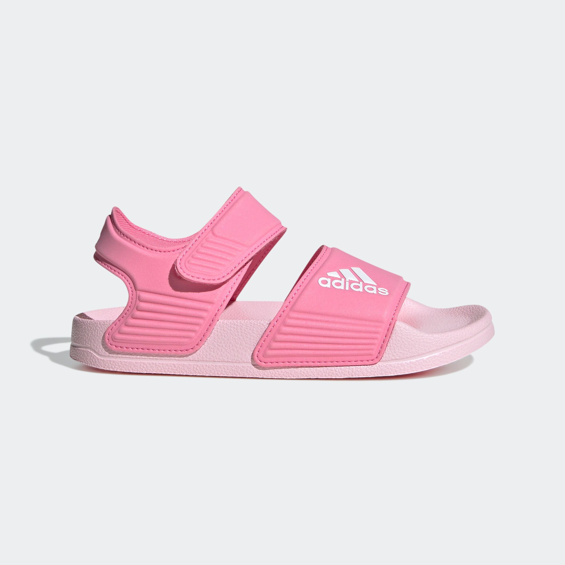 adidas Sportswear ADILETTE SANDALE Badesandale mit Klettverschluss, für Kinder & Jugendliche