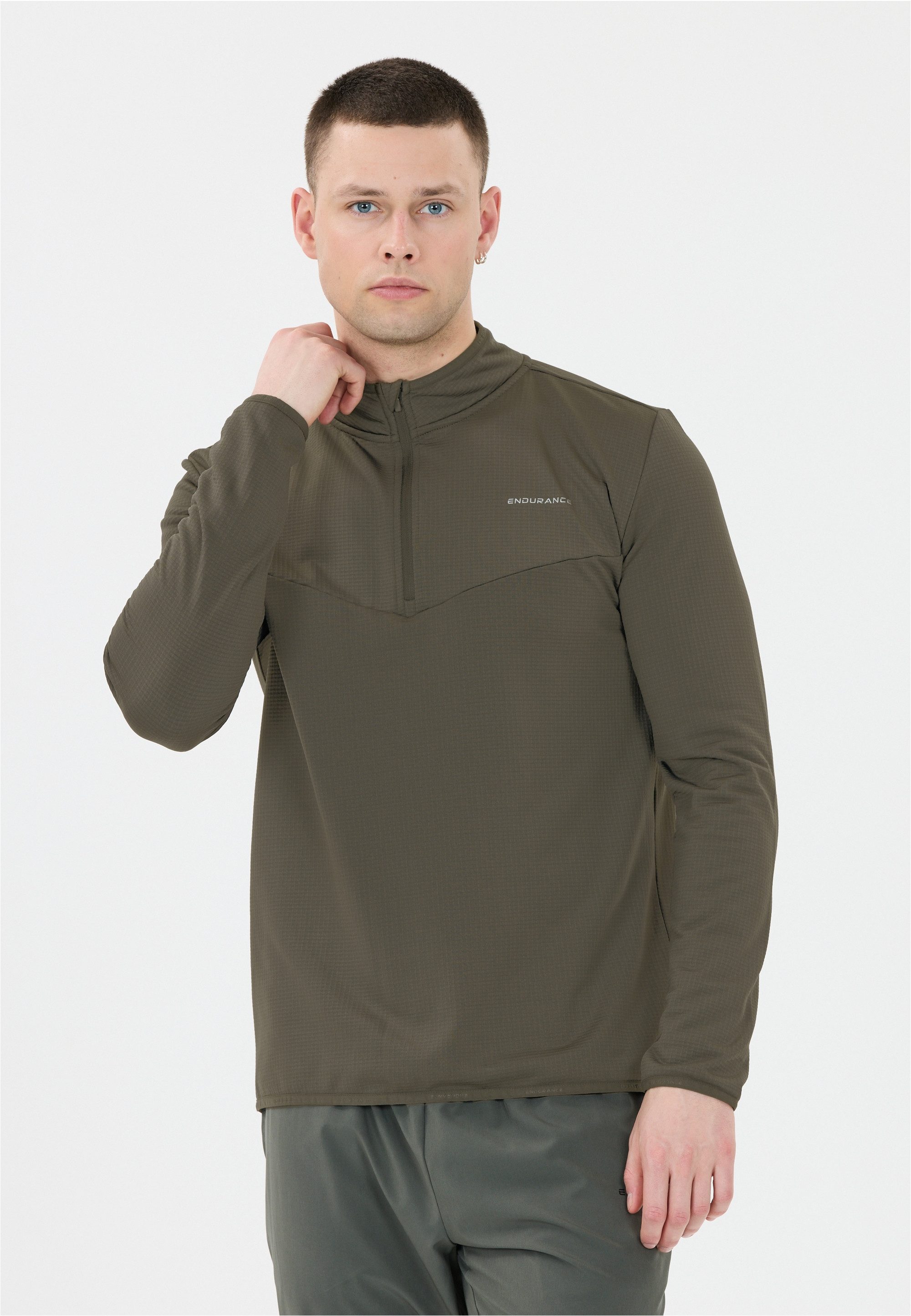 ENDURANCE Langarmshirt LEDGER (1-tlg) mit sportlichen günstig online kaufen