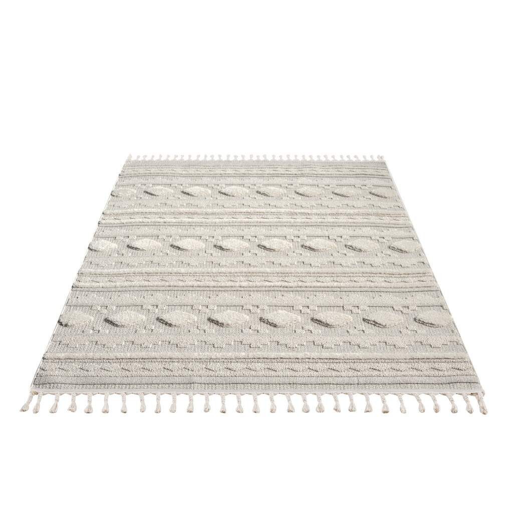 Carpet City Hochflor-Teppich VALENCIA 930, rechteckig, Höhe: 20 mm, Boho-St günstig online kaufen