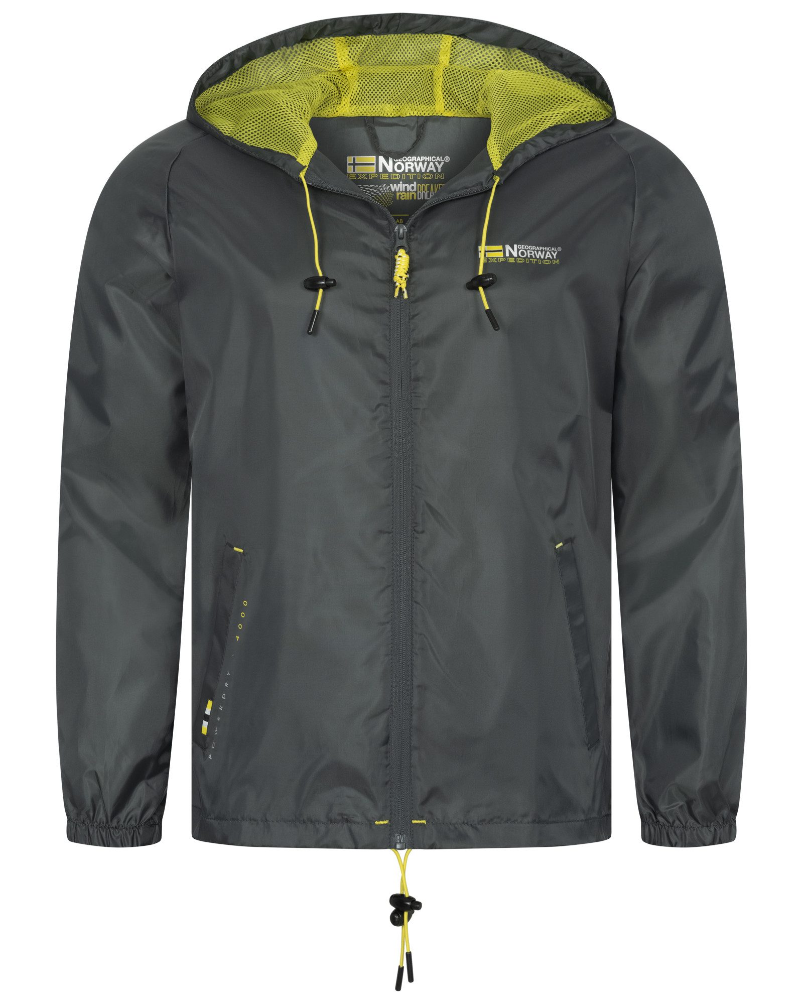 Geographical Norway Regenjacke Herren Regen Jacke Outdoor Windbreaker Sport Übergangs sehr leicht
