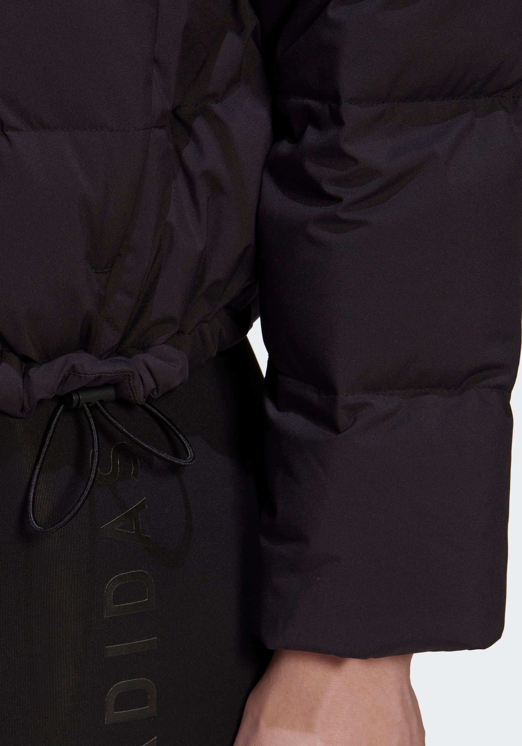 RELAXED DAUNENJACKE Sportswear Outdoorjacke schwarz HELIONIC adidas