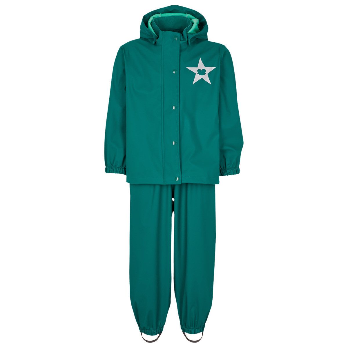 Fred's World by GREEN COTTON Regen- und Matschjacke 1507003200 Jungen Regen-Outfit, Outdoor-Set, Regenkleidungs-Set, Matschset, Regenanzug