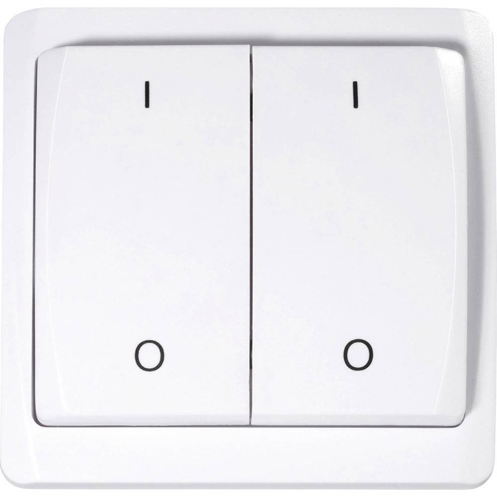 Sygonix RSL FUNK-WANDSCHALTER 2 KANAL SY-3523488 Wandtaster