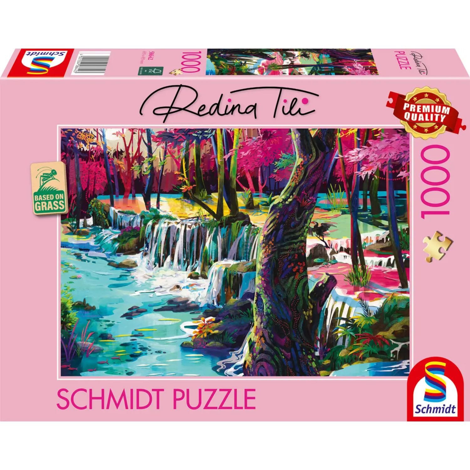 Schmidt Spiele Puzzle Pfad der Fantasie, 1000 Puzzleteile