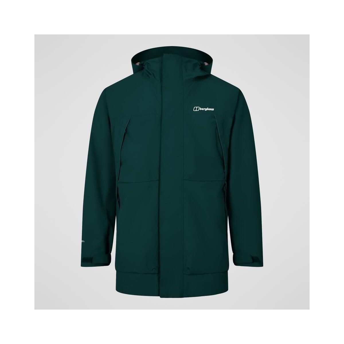 Berghaus 3-in-1-Funktionsparka Wansbeck INS Parka AM Wetterfester Herrenparka mit Hydroshell®-Gewebe und synthetischer