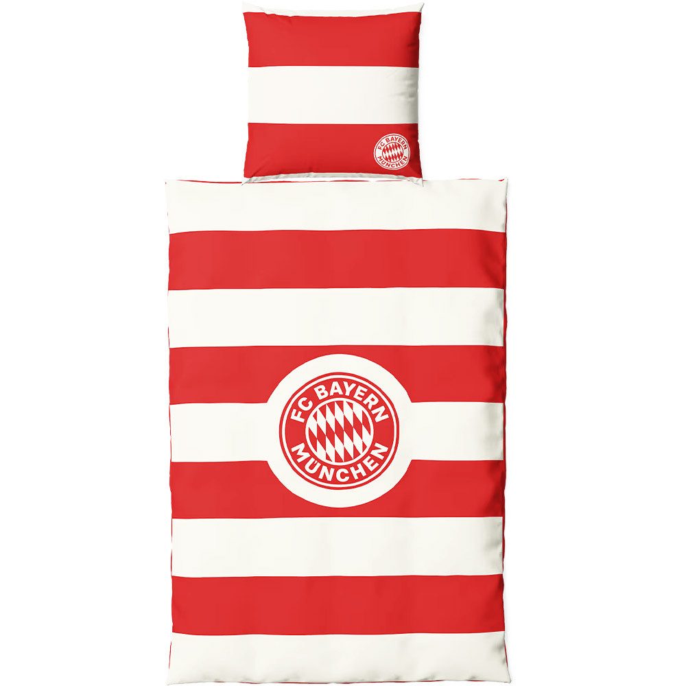 FC Bayern München Bettwäsche FC Bayern München Bettwäsche Rot / Weiß