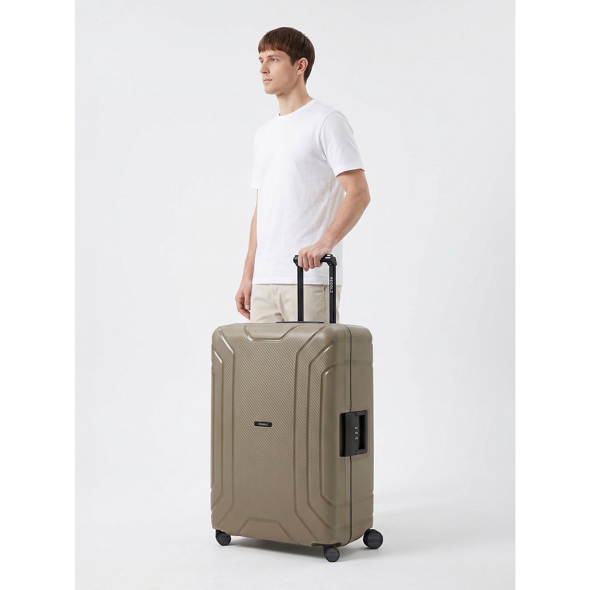 Redolz Hartschalen-Trolley Essentials 15, 4 Rollen, Polypropylen