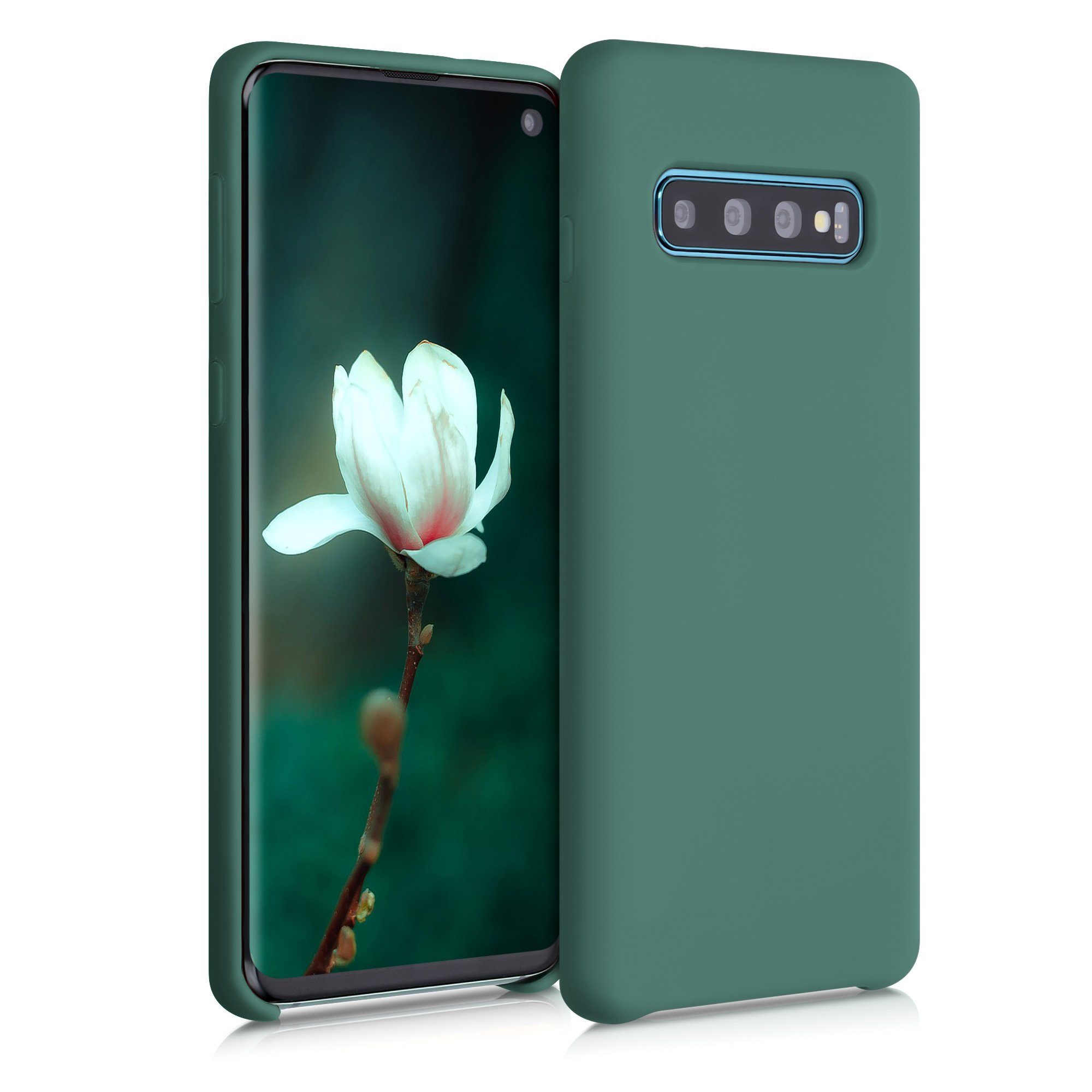 kwmobile Handyhülle Handyhülle für Samsung Galaxy S10 Hülle, Weiches Handy Silikon Case - Schutzhülle Cover