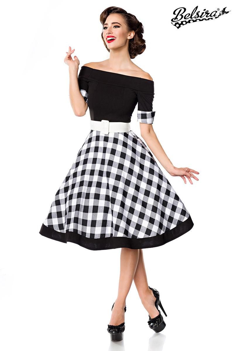 BELSIRA Trachtenkleid Belsira Schulterfreies Swing-Kleid - günstig online kaufen